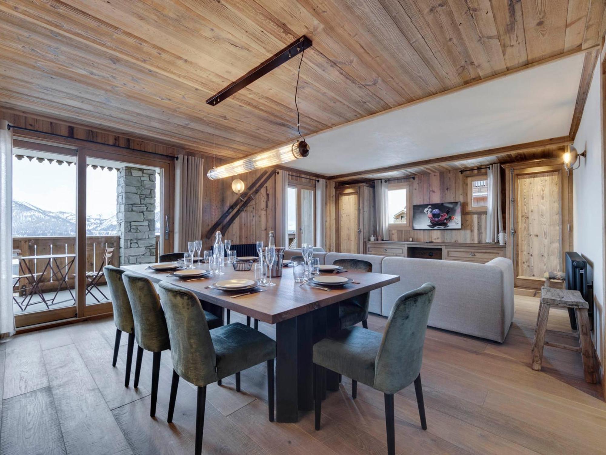 Appartement Moderne Avec Balcon, Proche Des Pistes, Parking Et Wifi - Fr-1-690-15 La Rosiere  Exterior photo